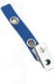 Strap-Clip-Color-Vinyl- W-/-Metal-Bulldog-Clip-Blue-Pack-of-100