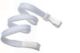 Breakaway Lanyard w Plastic Hook - White Pack of 100