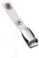 Strap Clip - Heavy Duty Vinyl Strap with Nickel Plated Clip 2.75