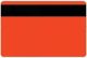 PVC BLANK CARD-CR80 30 Mil LoCo ORANGE - Pack of 500