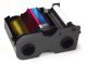 Fargo 45014 YMCKO Half Panel Color Ribbon with cleaning Roller- 350 Images